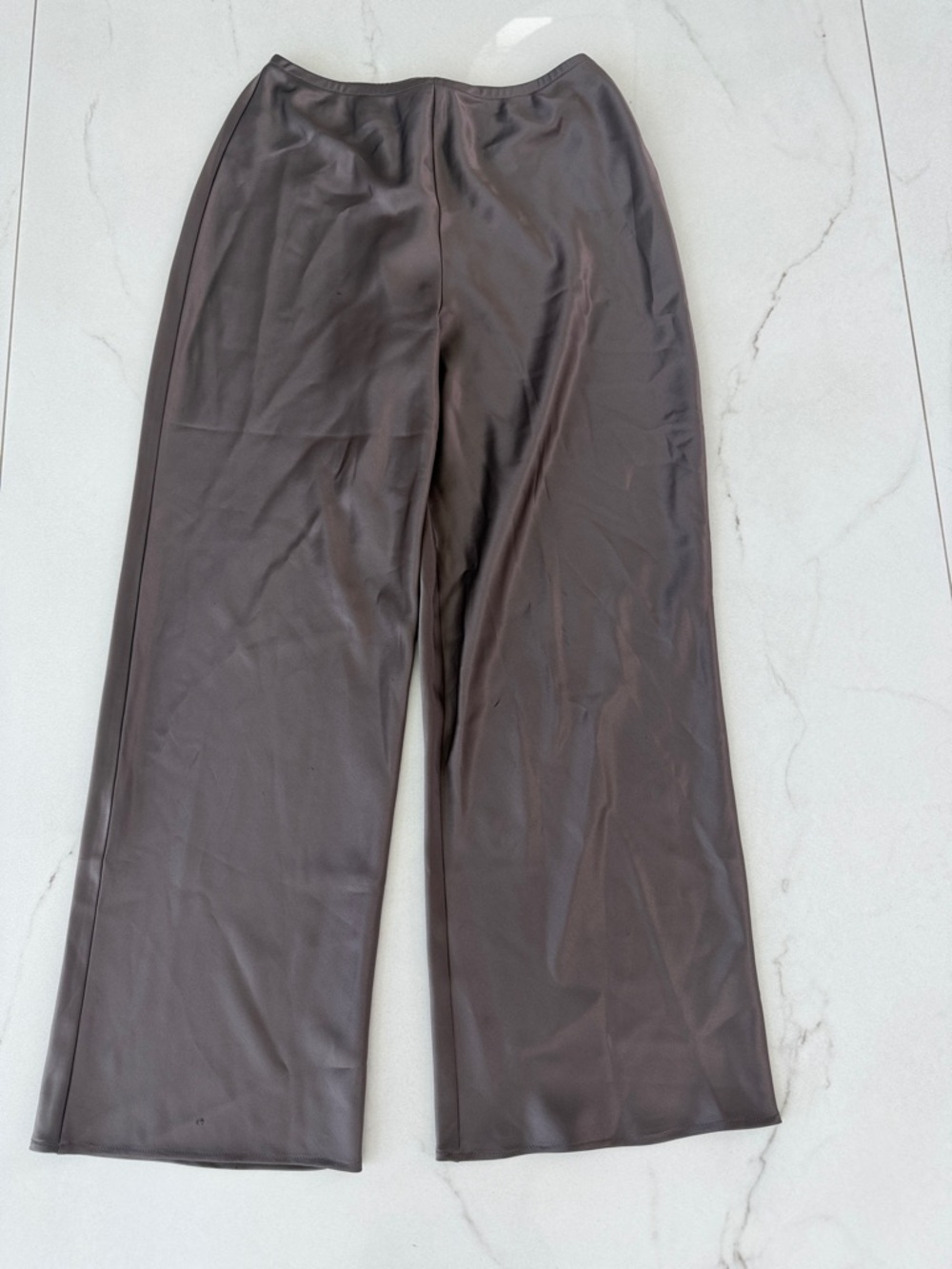 Reformation Wide-Leg Pants in Taupe